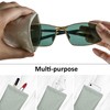 LifeArt 3 Pack Squeeze Top Glasses Pouch Portable Sunglasses Case