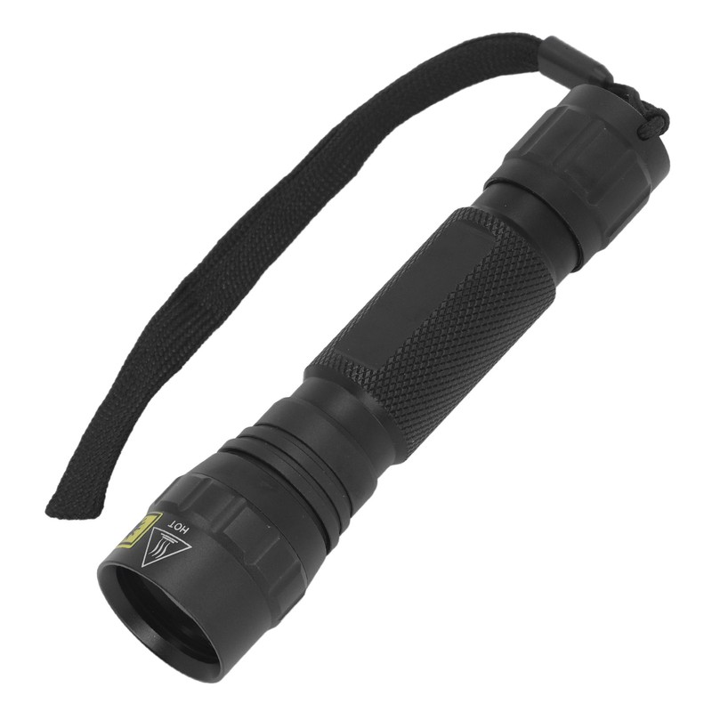 UV Flashlight 365nm Aluminum Portable Professional UV Flashlight for Resin