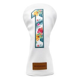 Golf Club Headcover Golf Headcover Premium Leather Wood Cover Driver Fairway Wood Utility Hybrid Headcover with Number Tag Putter Cover Magnetic Closure Blade Putter Cover