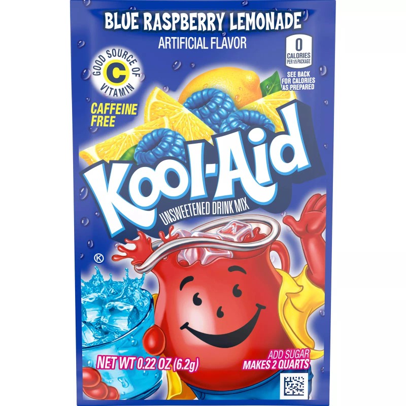Kool-Aid Unsweetened Fruit Variety Zero Calories Powdered Drink Mix 50