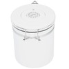 Stainless Steel Sealed Canister Coffee Flour Sugar Container Storage Jar