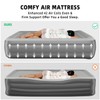 Air Mattress Queen with Built-in Pump, Blow up Mattress in