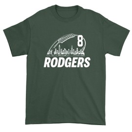Mens Rodgers 8 New York Small Forest Green T-Shirt