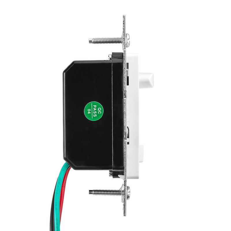 Maxxima Dimmer Electrical Light Switch - Featuring Blue Indicator Light,