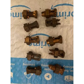 BURNDY KS17 SERVIT SPLIT-BOLT 8 STRANDED 6 SOLID COPPER  LOT OF 10 UNITS