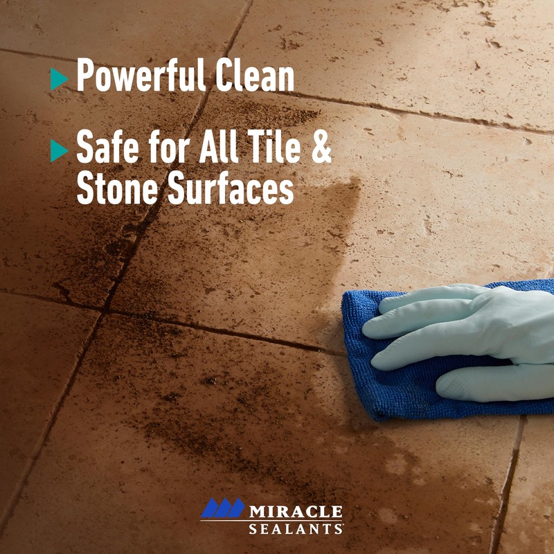 Miracle Sealants Miracle Heavy Duty Tile & Stone Cleaner, Grout