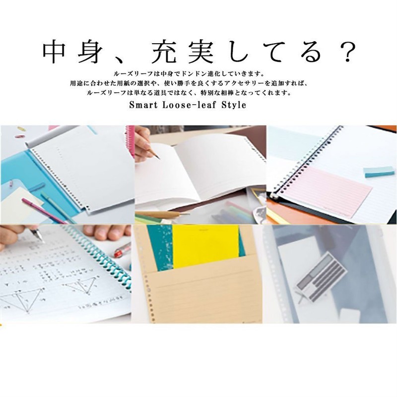 Maruman L485 B7 Clear Pockets for Mini Loose Leaf, 10