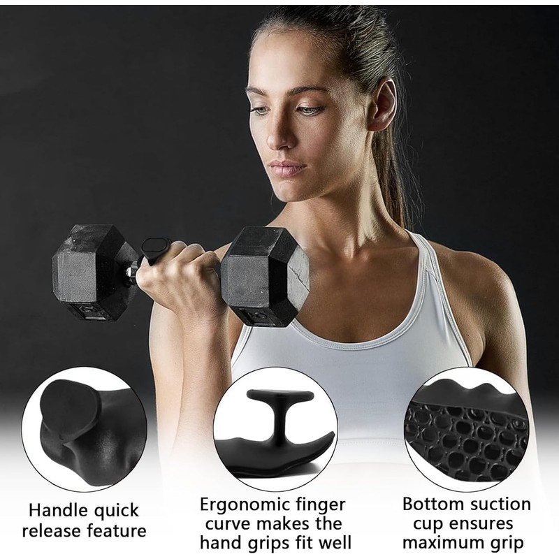 UCLEVER Anti-Slip Workout Grips Hand Protector Gloves for Weight Lifting,