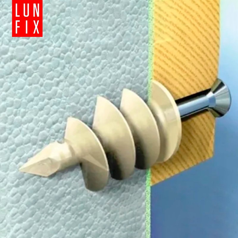 LUN FIX Insulation Dowels 85 mm ETICS Dowels, Diameter 25