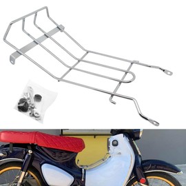 Fsdatongdazi Motorcycle Center Luggage Rack Cargo Carrier Compatible with Honda C125 Super Cub 125 All Models