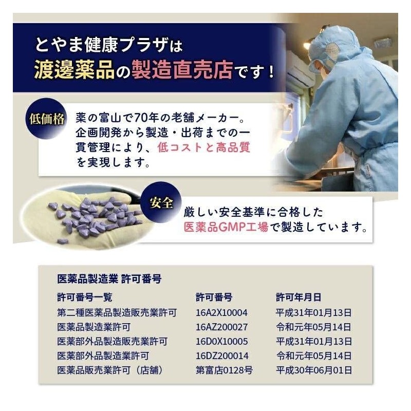 渡邊薬品 ブルーベリー ルテインプラス ビルベリー 60粒 3袋セット