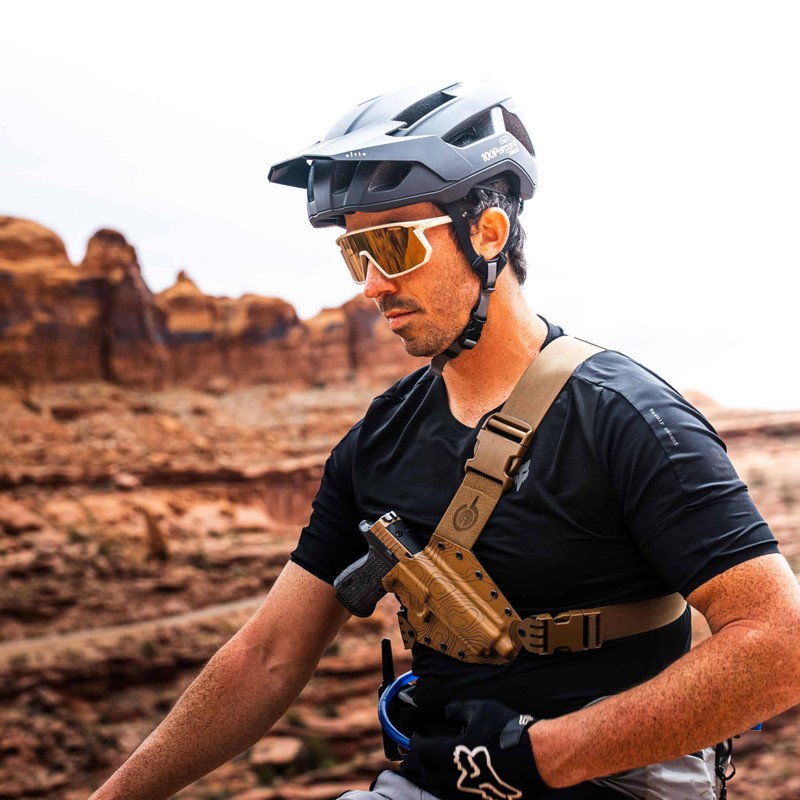 Kenai Chest Holster for a Glock - MAS Grey/Coyote (Model