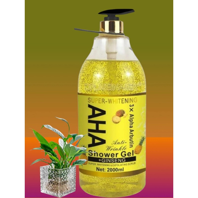 Dr Meinaier AHA Super Whitening Shower Gel Skin Exfoliating Body