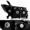 AKKON - For 2011-2017 Honda Odyssey Black Housing Halogen Left