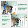 Cabinet Jacks for Installing Cabinets, Heavy Duty Adjustable Third Hand