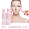 Hair Identifier Spray for Face Shaving, Skin Body Hair Identifying