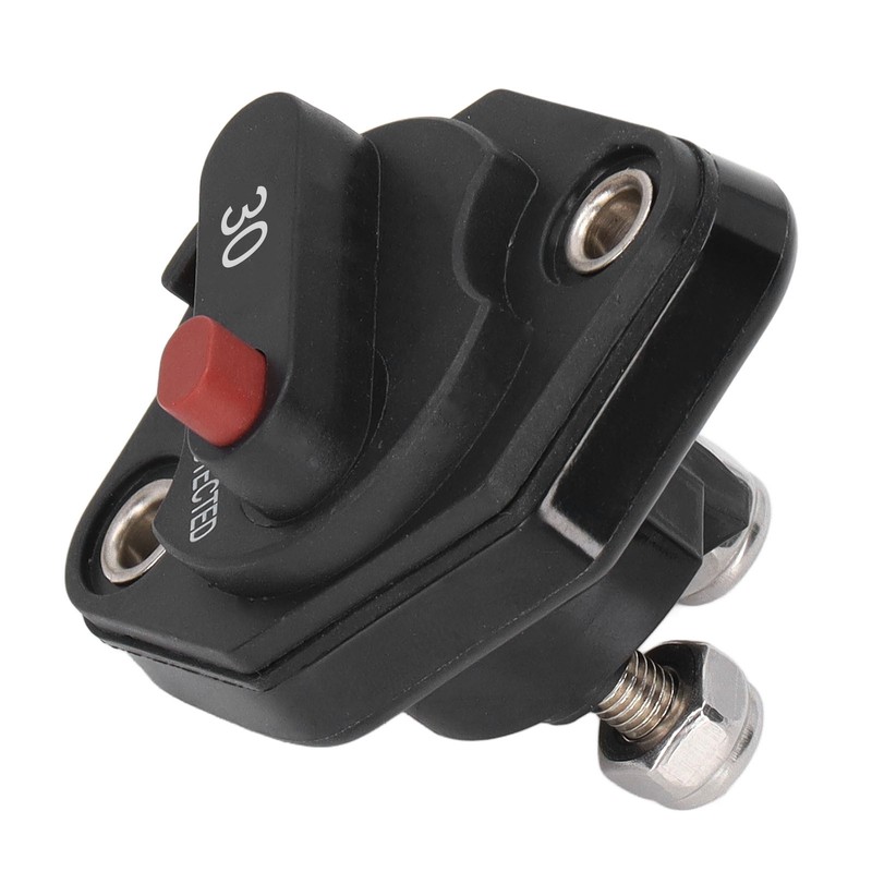 Circuit Breaker Fuse Overcurrent Protector Waterproof with Manual Reset Button