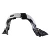 TRQ Front Left Inner Fender Liner Black Drivers Side Compatible