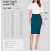 Lexi - Falda vaquera elástica súper cómoda para mujer, Sks44876-verde