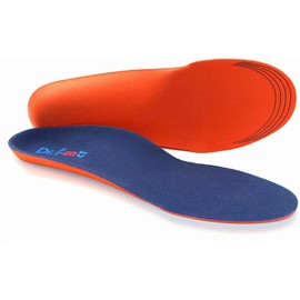 Dr. Plantillas ortopédicas para pies planos, soporte de arco para fascitis plantar, XS - Women's 4.5-6 | Men's 3.5-5