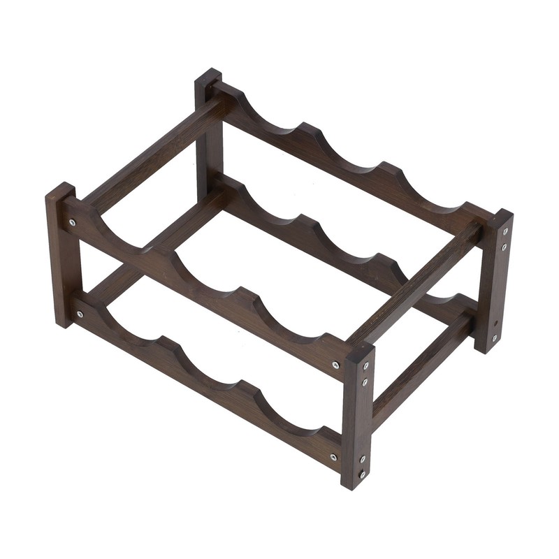 Wine Rack Portable Surge Shaped Opening Exquisite Beautiful Durable Wine