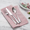 KEAWELL Premium Astra Flatware Set, 45-Piece Silverware Set for 8,