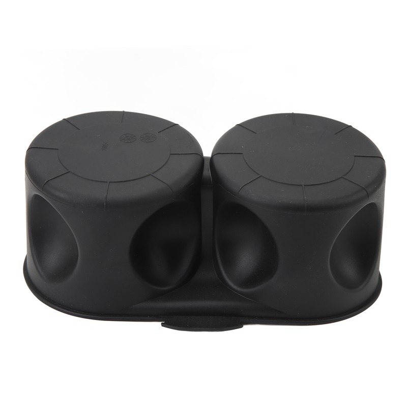 Center Console Cup Holder 1WV70DX9AA Rubber Dual Cup Holder Insert