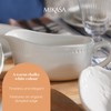 Mikasa Cranborne Stoneware Gravy/Sauce Boat, 300ml, Gift Boxed