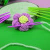 LORJE 16picks Colorful Plastic Sewing Needles,Large-eye Knitting Needles,DIY Sewing Handmade