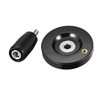 TOP-VIGOR 63mm Revolving Handle Hand Wheel, 8mm Hole Diameter Back