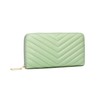 Daisy Rose Women’s Zip-Around Wallet & Phone Clutch with RFID
