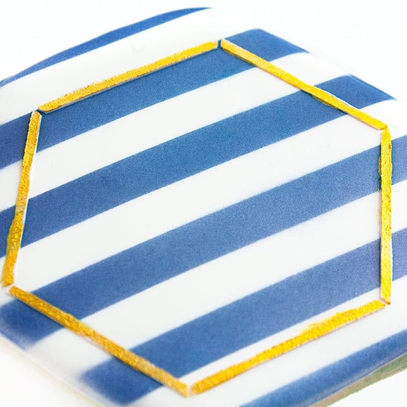 Cookie Countess - No Nonsense Navy edible airbrush color 2oz