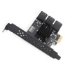 Hard Disk Expansion Card 6.0 Gbps PCIE to SATA 6G