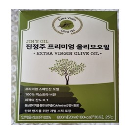 Genuine) Jinjeongju Premium Olive Oil (600mg x 40 packets) / 정품) 진정주 프리미엄 올리브오일(600mg x 40포)