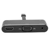 Type C to HDMI VGA Converter Audio Cable Aluminium Alloy