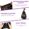 Black Small Trash Bags Protect Your Privacy, Ryobyo Ultra Thick
