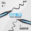 Viking Revolution Beard Pen (2-Pack) Waterproof Beard Filler Pen with