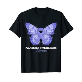 Pulmonary Hypertension Awareness Month Periwinkle Ribbon T-Shirt