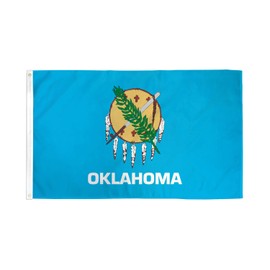 Oklahoma Flag 3x5ft Polyester - Perfect for Residential, Business Fronts and Dealerships, etc!