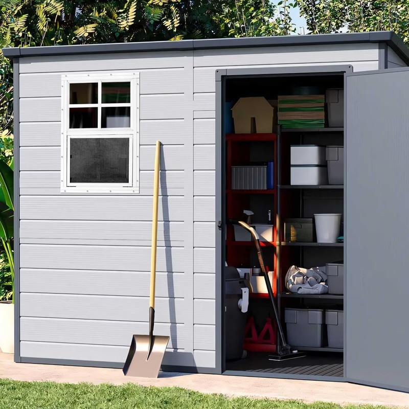 COLORPAPA 2 Pack Shed Windows,12" x 18" Small Sliding Windows,Flush