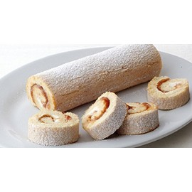 Ricomini Bakery, Puerto Rico's Famous Artisanal Jelly Roll (BRAZO GITANO) 12 ounce single pack, FRESH! (Guava-Cheese)