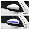 SINGARO Car Rear View Mirror Stickers Decor Car Body Sticker