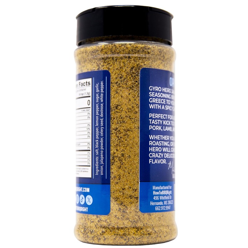 Malcom's Gyro Hero Jalapeno Greek Seasoning | Add a Tasty