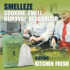 SMELLEZE Reusable Cooking Odor Eliminator Deodorizer: Rid Smell Out 150