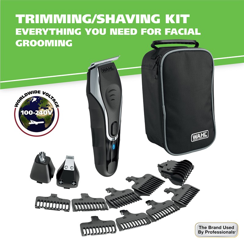 Wahl Aqua Blade® Rechargeable Wet/Dry Lithium-Ion Deluxe Beard Trimmer for
