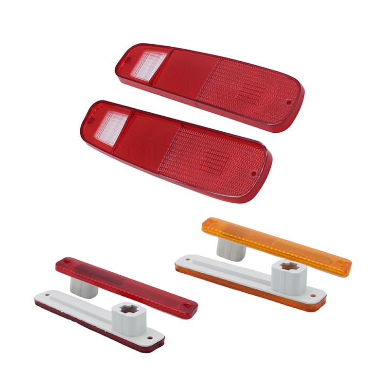 BEALIFE 6Pcs Tail Light Side for Fender Housing Kit Light