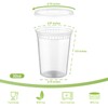 AOZITA 20 Sets 32 oz Plastic Deli Food Containers With