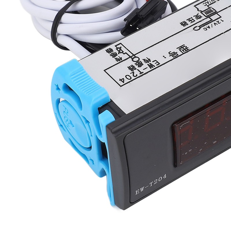 Digital Thermostat 0.1℃ Resolution 0.5℃ Accuracy Dual Display Temperature Controller