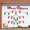 128 Pcs Large Reflective Christmas Car Decorations Include 64 Pcs