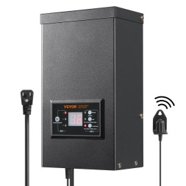 Landscape Transformer 300W 120V AC to 12V/14V AC Outdoor Spotlight Waterproof Timer Photocell SensorPower: 300W
